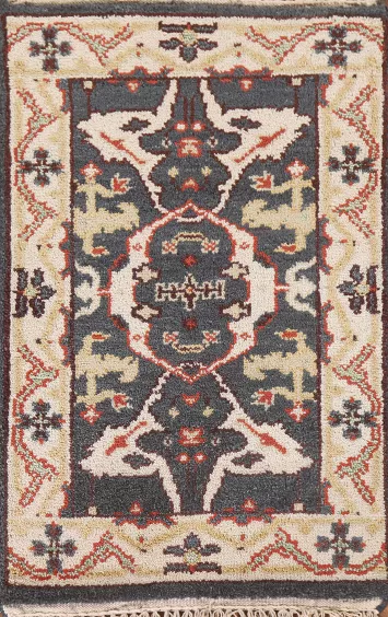 Foyer Sized Wool Oushak Oriental Rug 2x3