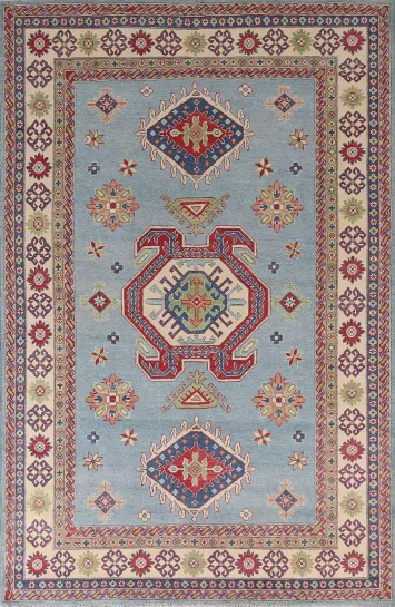 South Western Kazak Oriental Area Rug 7x10