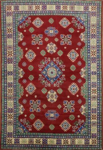 South Western Kazak Oriental Area Rug 7x10