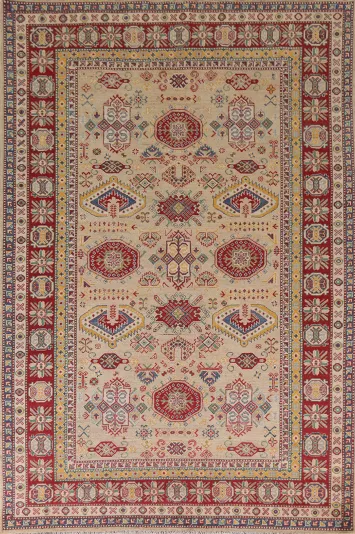 South Western Kazak Oriental Area Rug 7x10