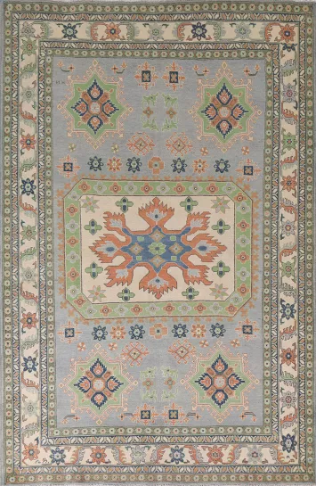 South Western Kazak Oriental Area Rug 7x10