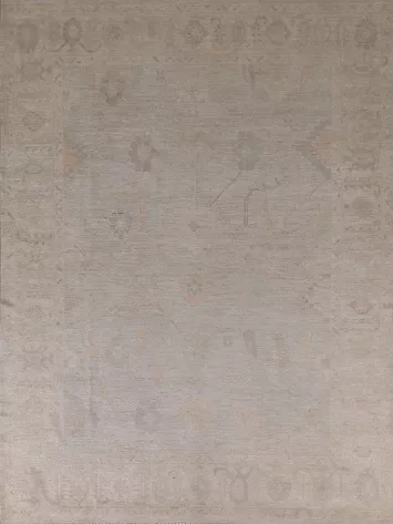 Vegetable Dye Oushak Turkish Area Rug 8x10