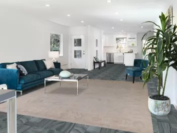 Vegetable Dye Oushak Turkish Area Rug 8x10