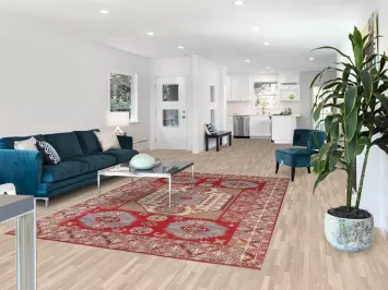 South Western Kazak Oriental Area Rug 6x10