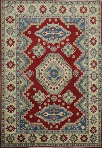 South Western Kazak Oriental Area Rug 7x10