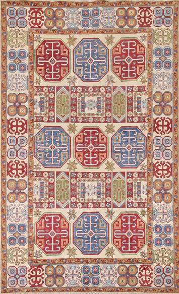 All-Over Kazak South Western Area Rug 7x10