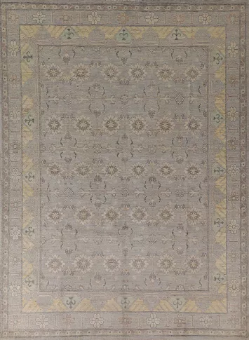 Vegetable Dye Oushak Turkish Area Rug 8x10