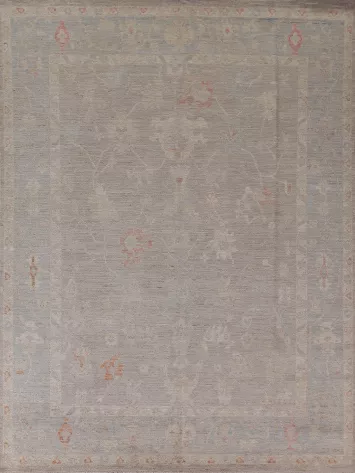 Vegetable Dye Oushak Turkish Area Rug 8x10