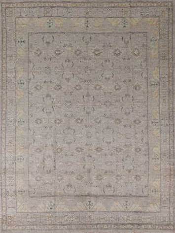 Vegetable Dye Oushak Turkish Area Rug 8x10