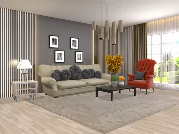 Muted Color Green Oushak Vegetable Dye Area Rug 8x10