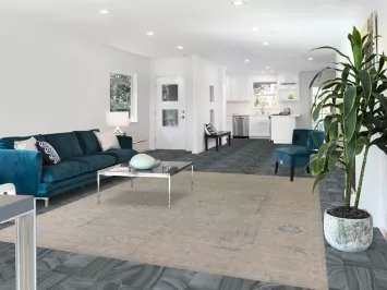 Vegetable Dye Oushak Handmade Area Rug 8x10