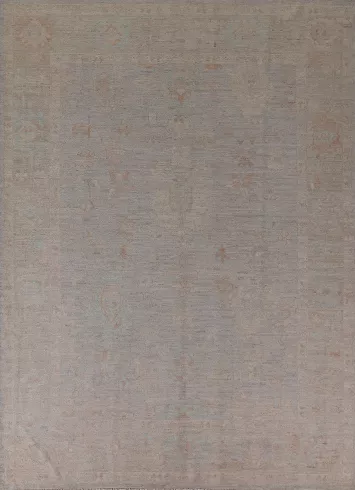 Vegetable Dye Oushak Turkish Area Rug 8x10