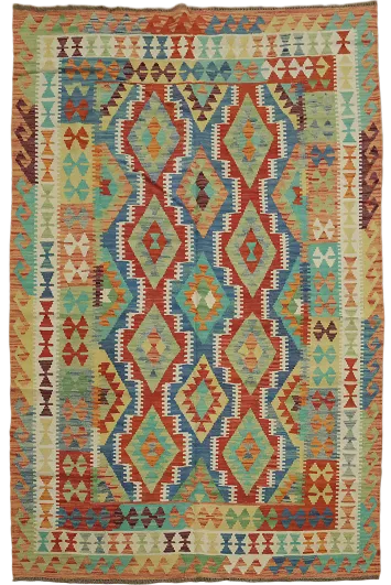 South Western Kilim Oriental Area Rug 5x7