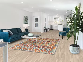 All-Over Trellis Kilim Oriental Area Rug 6x8