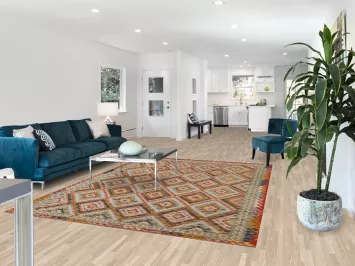 Multicolor Kilim Oriental Area Rug 7x9