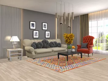 Multicolor Kilim Handmade Area Rug 6x8