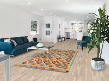 Multicolor Kilim Oriental Area Rug 5x8