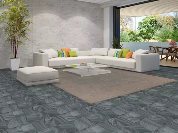 Muted Color Wool Oushak Vegetable Dye Area Rug 9x12