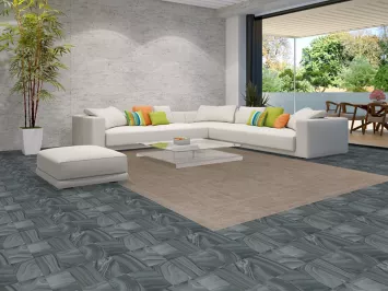 Vegetable Dye Oushak Turkish Area Rug 9x12