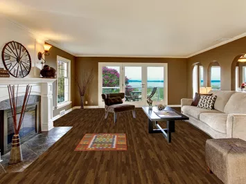 Multicolor Wool Kilim Oriental Foyer Rug 3x4