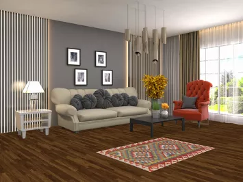 South Western Wool Kilim Oriental Accent Rug 3x4