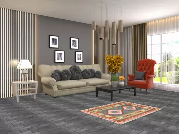 South Western Kilim Oriental Foyer Rug 3x4