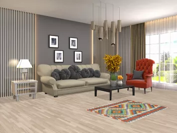 South Western Wool Kilim Oriental Accent Rug 3x4