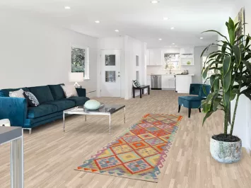 Multicolor Wool Kilim Oriental Runner Rug 3x10