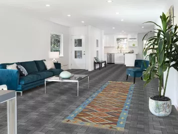 Reversible Wool Kilim Oriental Runner Rug 3x10