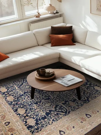 Vegetable Dye Sultanabad Ziegler Oriental Area Rug 8x9