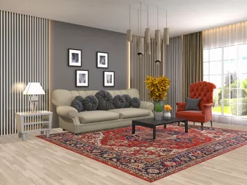 Vegetable Dye Heriz Serapi Oriental Area Rug 8x10