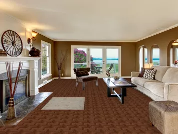 Muted Turkish Oushak Vegetable Dye Accent Rug 3x4