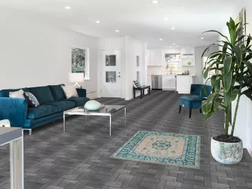 Vegetable Dye Oushak Turkish Accent Rug 3x4