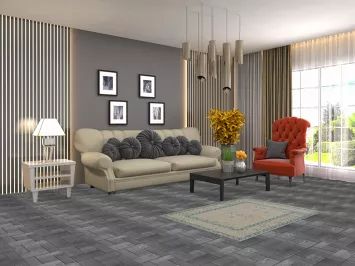 Vegetable Dye Oushak Turkish Accent Rug 3x4