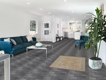 Vegetable Dye Oushak Turkish Foyer Rug 3x4