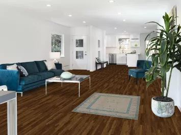 Vegetable Dye Wool Oushak Turkish Rug 3x4