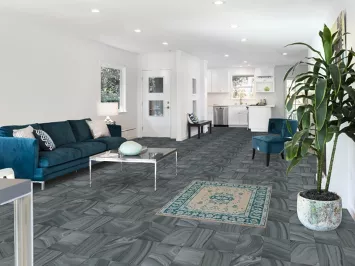 Vegetable Dye Oushak Turkish Accent Rug 3x4