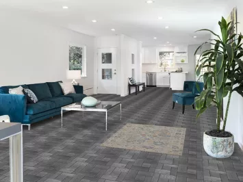 Vegetable Dye Oushak Turkish Foyer Rug 3x4