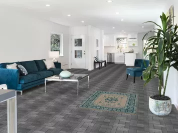 Vegetable Dye Oushak Turkish Accent Rug 3x4