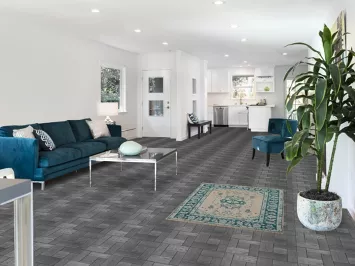 Vegetable Dye Oushak Turkish Foyer Rug 3x4