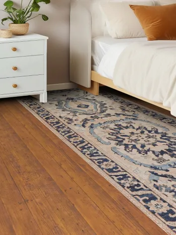 Vegetable Dye Sultanabad Ziegler Runner Rug 3x10