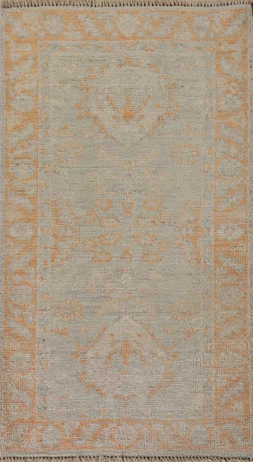 Vegetable Dye Oushak Oriental Accent Rug 2x4