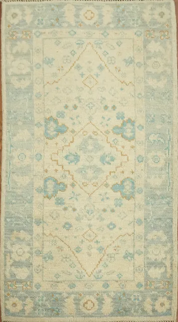 Vegetable Dye Oushak Oriental Accent Rug 2x4