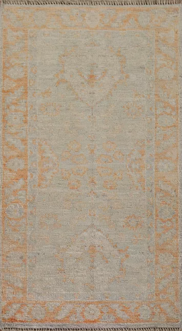 Vegetable Dye Oushak Oriental Accent Rug 2x4