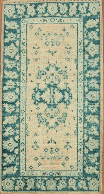 Vegetable Dye Oushak Oriental Accent Rug 2x4