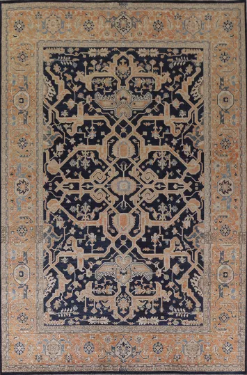 Vegetable Dye Ziegler Large Living Room Rug 10x14