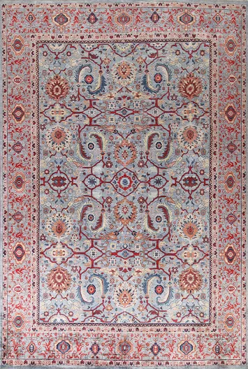 Vegetable Dye Ziegler Oriental Area Rug 9x12
