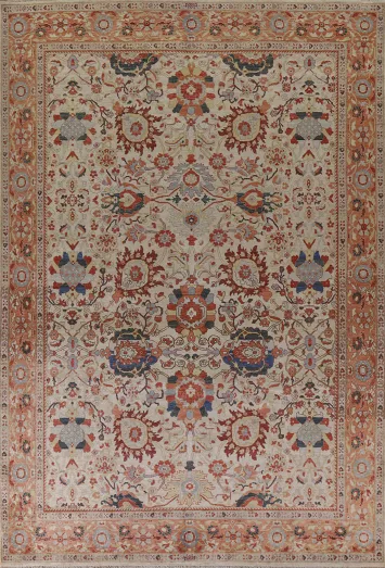 Vegetable Dye Ziegler Oriental Area Rug 9x12