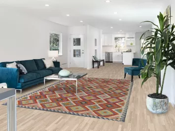 Reversible Wool Kilim Oriental Area Rug 7x10