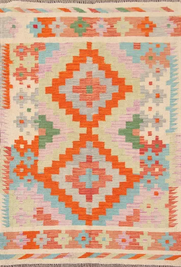 South Western Kilim Oriental Rug 4x5